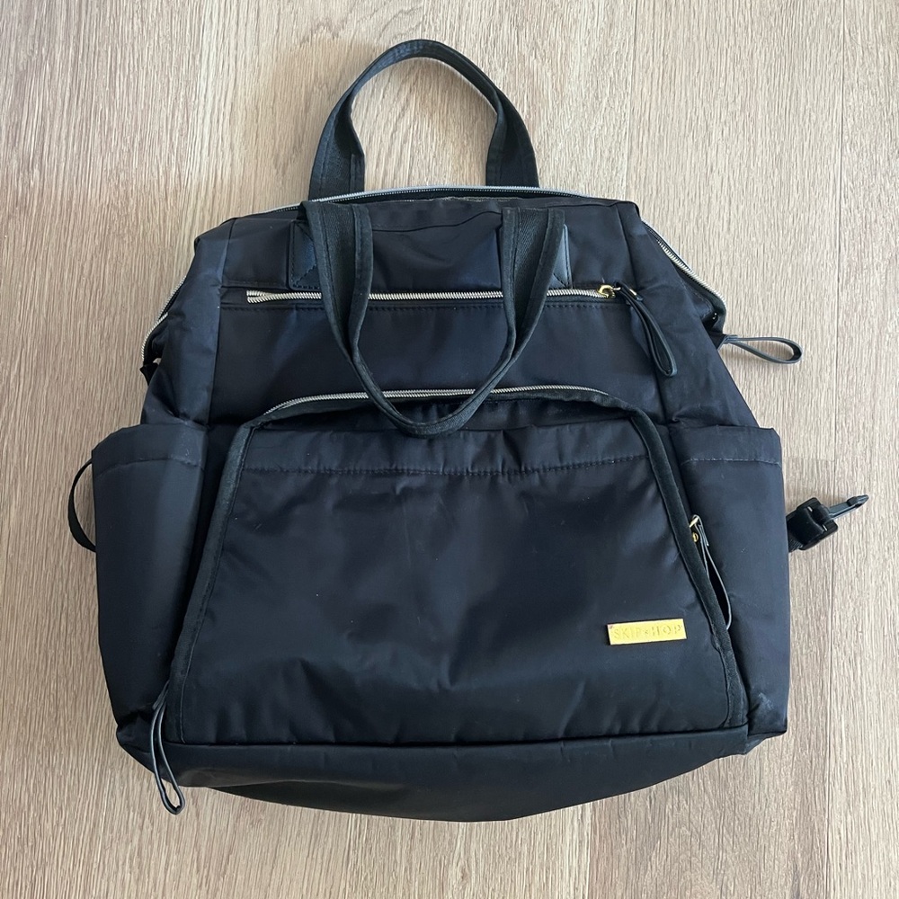 Skip Hop Wide Open Backpack Diaper Bag